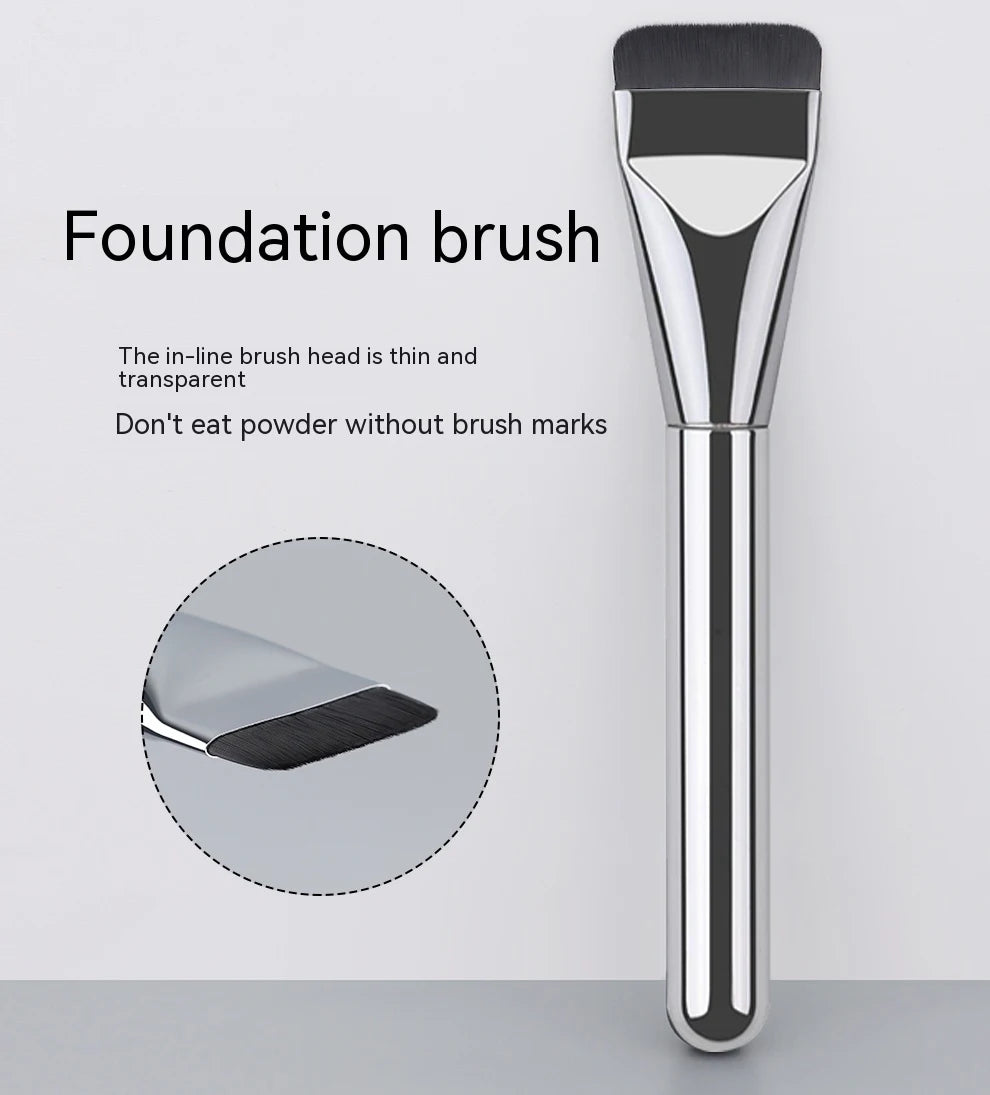 New Foundation Brush Korean Makeup Brush Ultra-Thin One-Line Mask Brush Primer Concealer Brush