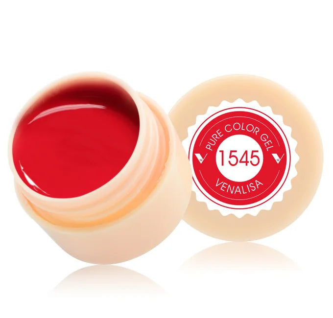 VENALISA Starry Painting Gel 180 Colors 5ml Cover Pure Color Varnish Nail Art Salon Soak red