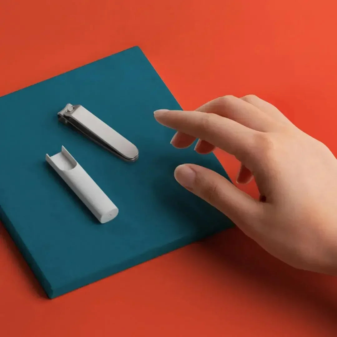 XIAOMI Mijia Anti-Splash Nail Clipper 420 Stainless Steel Sharp Durable Portable Pedicure Trimmer Nails File with Storage Shell3