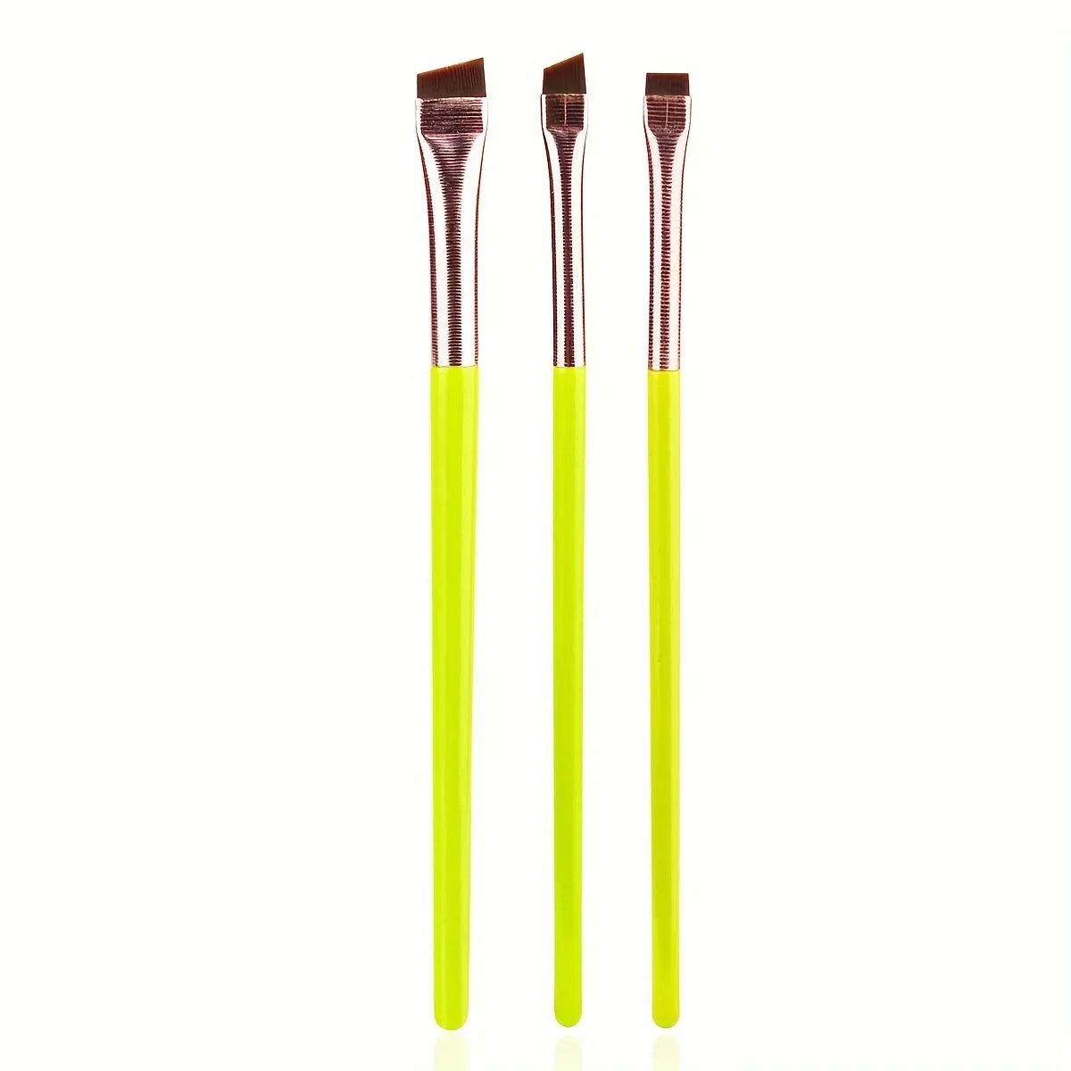 cheap Makeup Brush Three piece Set,Blade eyeliner brush fine oblique head