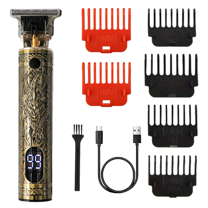 Budget Hair Clipper - three-speed Variable Gear T9 Hair Clipper Shaving Hair Trimming Hair Trimming 