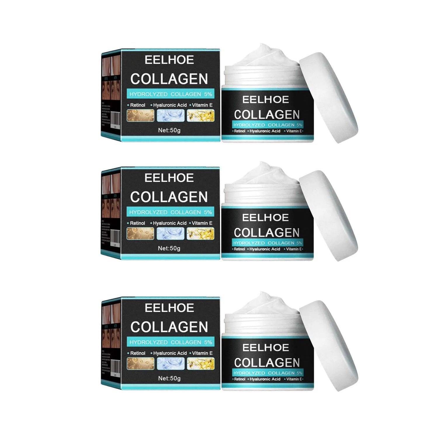 Collagen Creams For Men Smooth Wrinkle Firming Lifting Moisturizing Hyaluronic Acid Brightening Facial Cream Facial Skin Care  878879