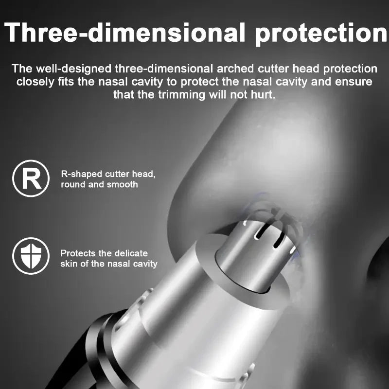Electric Nose Hair Trimmer Implement Shaver Clipper Men Women Ear Neck Eyebrow Trimmer Shaver Man Clean Trimer Razor Remover 