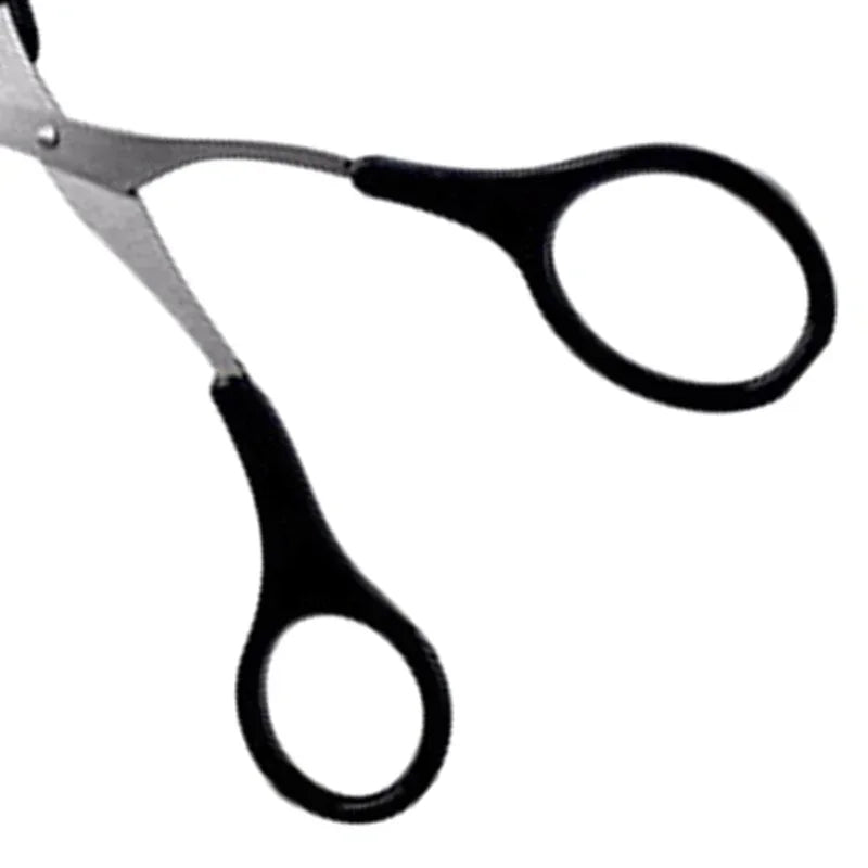 Eyebrow Trimmer Scissor with Comb Female Male Eyebrow Eyelash Scissors Safety Stainless Steel Face Razor Makeup 
