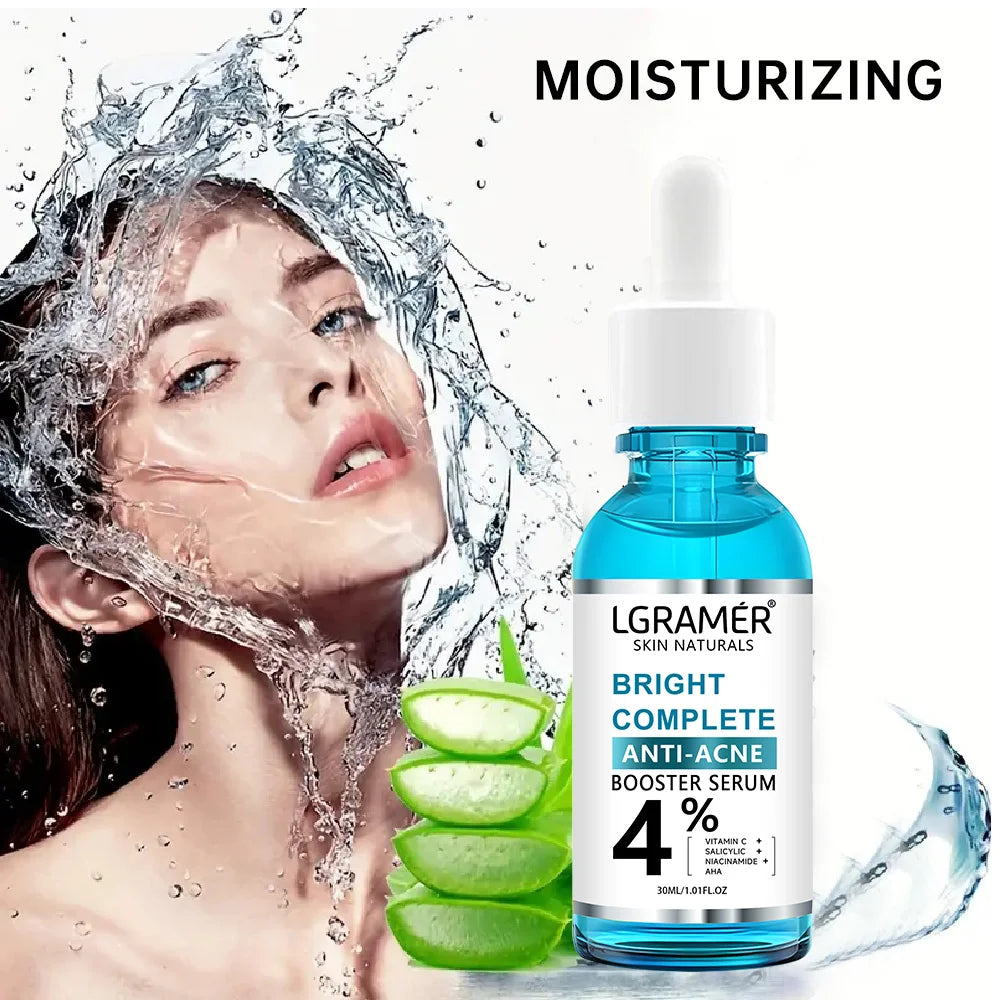 Garnier Bright Complete 30 Times Vitamin C Nicotinamide Enhanced Essence Facial Repair Essence Acne Removing Beauty Product##]#]