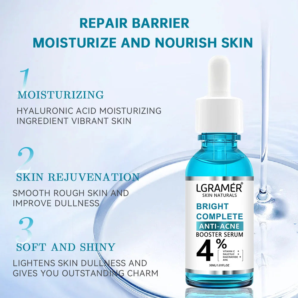 Garnier Bright Complete 30 Times Vitamin C Nicotinamide Enhanced Essence Facial Repair Essence Acne Removing Beauty Product ,,,,m
