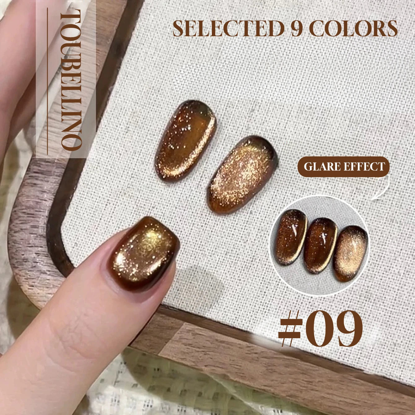 Gel Polish - MIANEL 1-21 PCS 12ML Purple Water Light Cat Magnetic Gel Polish UV LED Varnish Semi