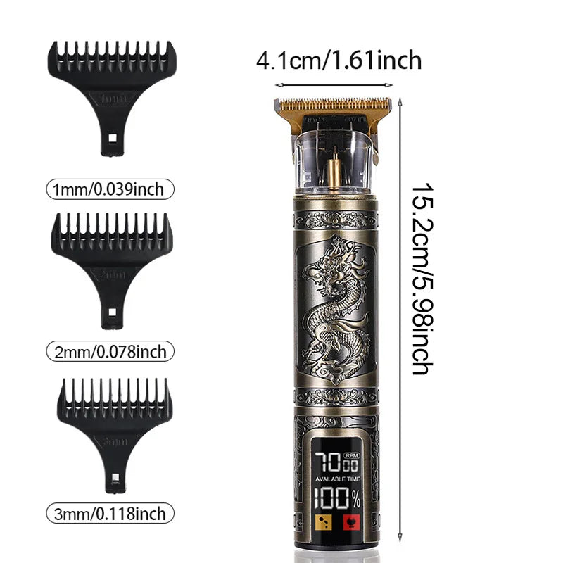 Hair Clipper - three-speed Variable Gear T9 Hair Clipper Shaving Hair Trimming Hair Trimming 