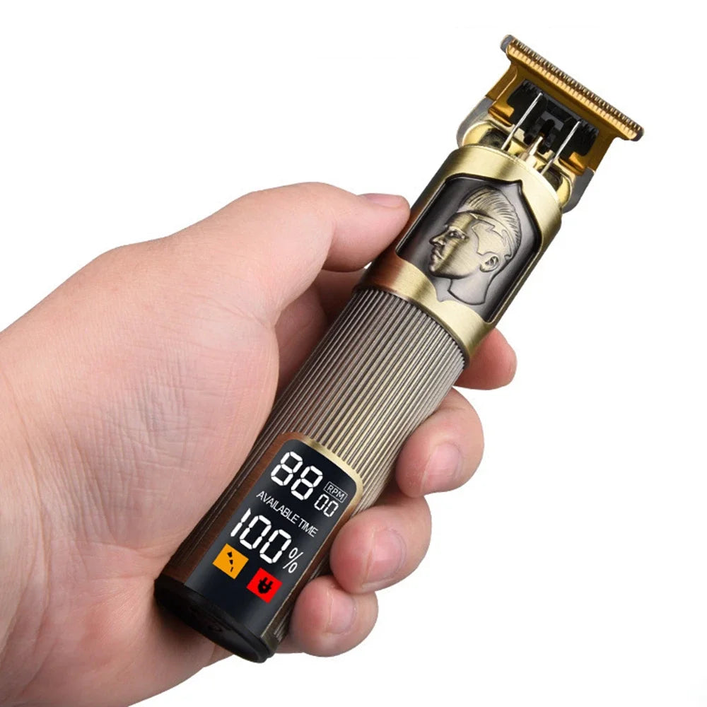 Hair Clipper - three-speed Variable Gear T9 Hair Clipper Shaving Hair Trimming Hair Trimming Electric Shaver Boyfriend Gift Barber Clippers