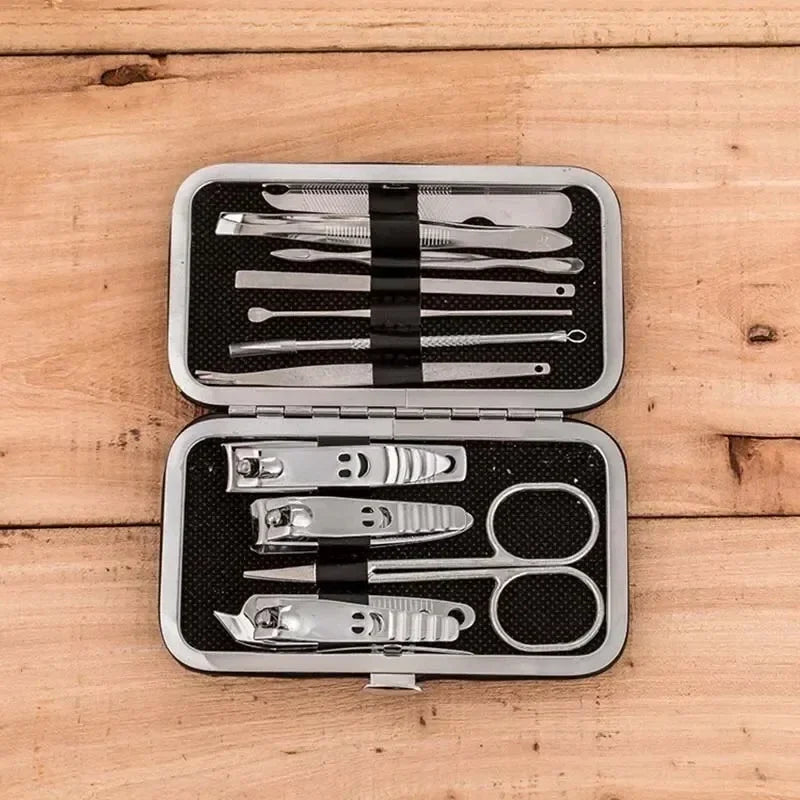 Happy Face Nail Tools Nail File Nail Scissors 1 Set 