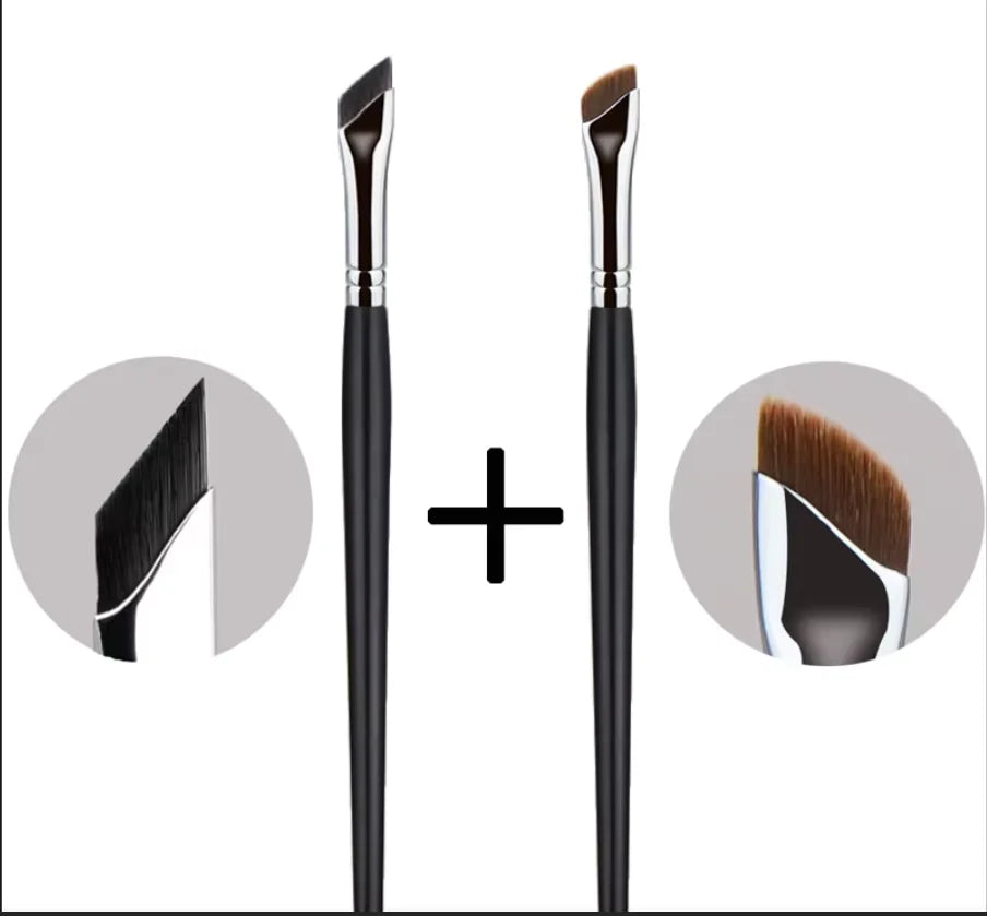 Karsyngirl 2/5Pc Upgrade Blade Eyeliner Brush Ultra Thin Fine Angle Flat 