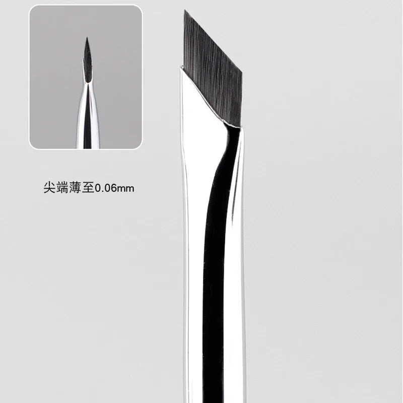 Karsyngirl 2/5Pc Upgrade Blade Eyeliner Brush Ultra Thin Fine Angle Flat Eyebrow Brush Under The Eyes Place Precise