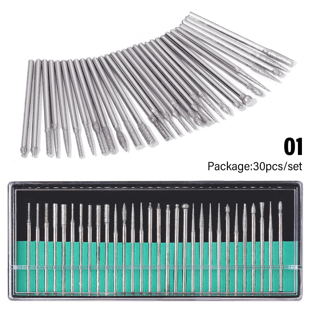 LINMANDA 6 In 1 Electric Nail Drills Kit Remove Polisher plug 3