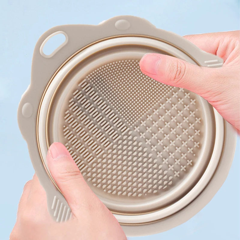 Makeup Brush Cleaner Cleaning Bowl Brush Tool Set Thorough Cleaning Without Hurting Bristles