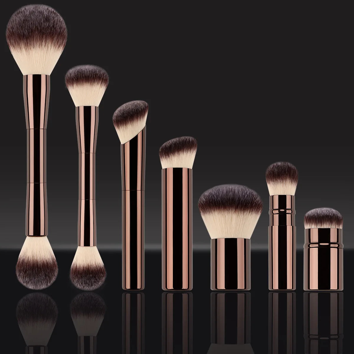 Makeup Brushes Powder Foundation Concealer Blusher Bronzer Eye Shadow Eyebrow 