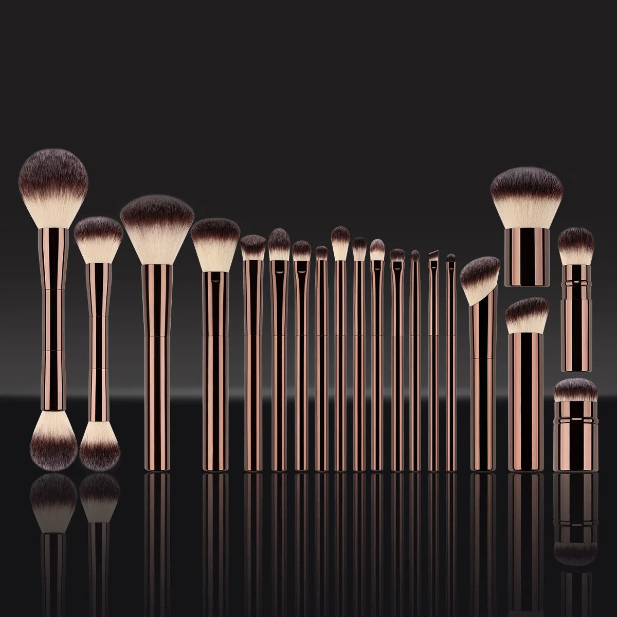 Makeup Brushes Powder Foundation Concealer Blusher Bronzer Eye Shadow Eyebrow Eyeliner Sculpting 