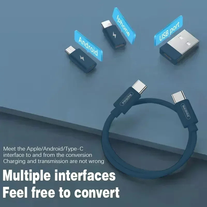 Mobile Phone Adapter USB C Multi-function Line Take Card Needle Card Slot for Lighting Conversion Set USB A & Type C To Micro jkkjkjj