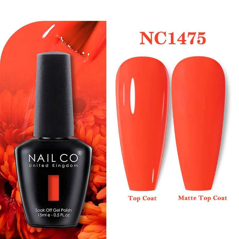 NAILCO Gel Nail Polish 15ml Nail Art Vernis 
