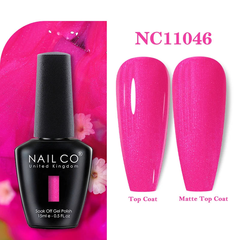 NAILCO Gel Nail Polish 15ml Nail Art Vernis Semi Permanent