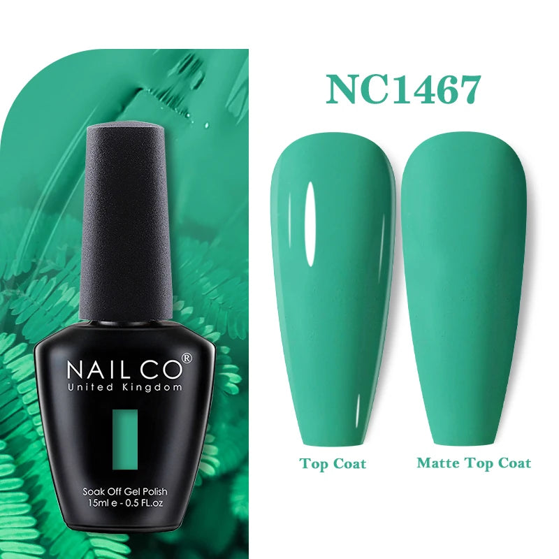 NAILCO Gel Nail Polish 15ml Nail Art Vernis Semi Permanent Soak
