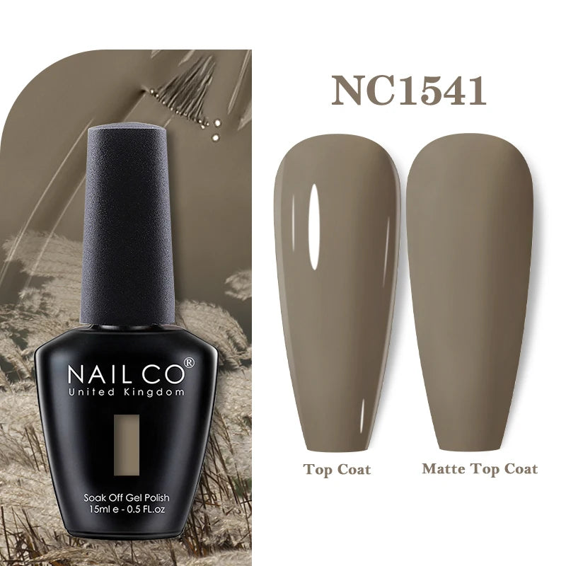 NAILCO Gel Nail Polish 15ml Nail Art Vernis Semi Permanent Soak off UV