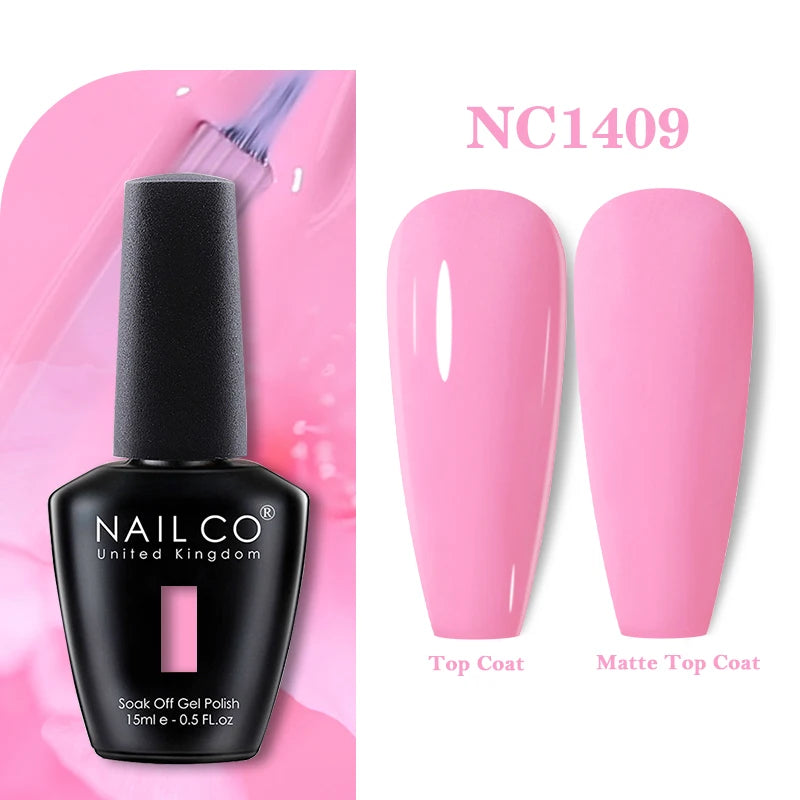 NAILCO Gel Nail Polish 15ml Nail Art pink 