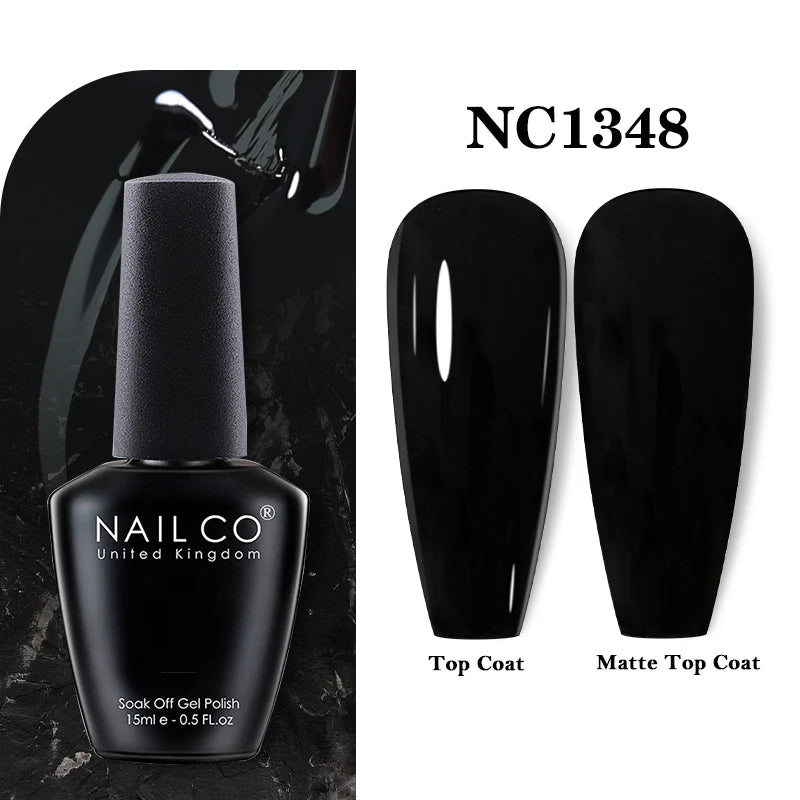 NAILCO Gel Nail Polish 15mlblack