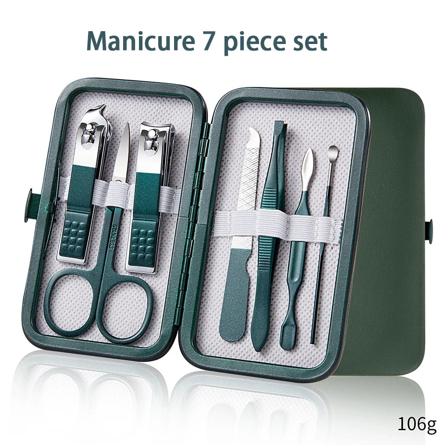 Pedicure Kit Ouriner 6-18Pcs Portable 