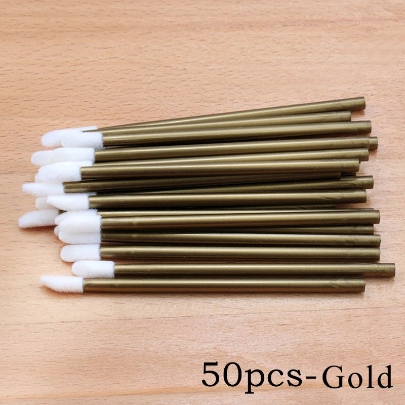 100/50pcs Disposable Eyelash Brushes Lip Brushes Eyelash Removal Tools Clean Mascara Applicator Eyelash Extension Makeup Tools