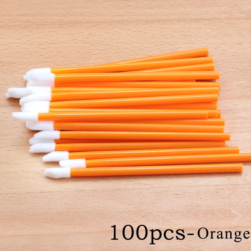 100/50pcs Disposable Eyelash Brushes Lip Brushes Eyelash Removal Tools Clean Mascara Applicator Eyelash Extension Makeup Tools