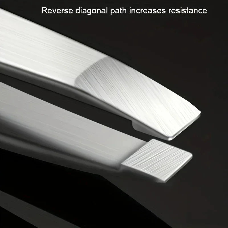 Tweezers 4pcs Set Professional Tweezers Set Perfect For Eyebrow Hair Removal Splinter Very Effortless