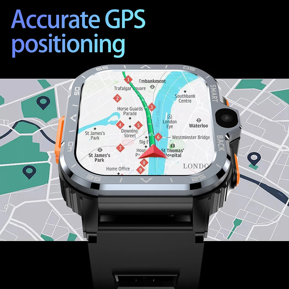 Valdus PGD Android Smart Watch Men GPS 16G/64G ROM Storage HD Dual Camera NFC 2G 4G SIM Card WIFI Wireless Fast Internet Access]]]