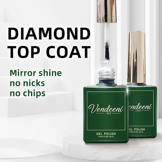 Vendeeni Diamond Top Coat For Gel Nail Polish for sale
