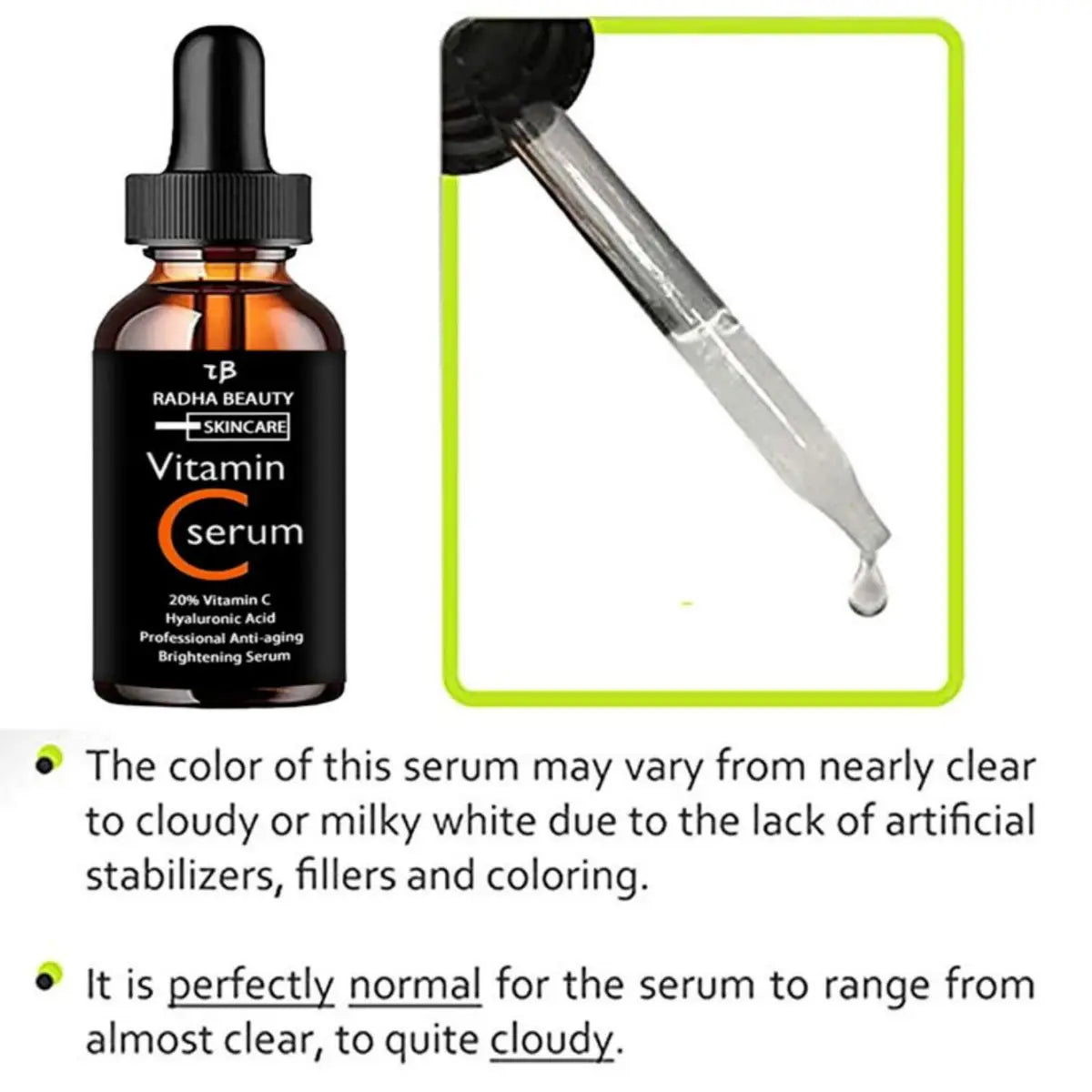 Vitamin C serum Face Serum Long Lasting Moisturizing Improve Roughness Lighten Spots Hyaluronic Acid Facial  face lift  Essencee43